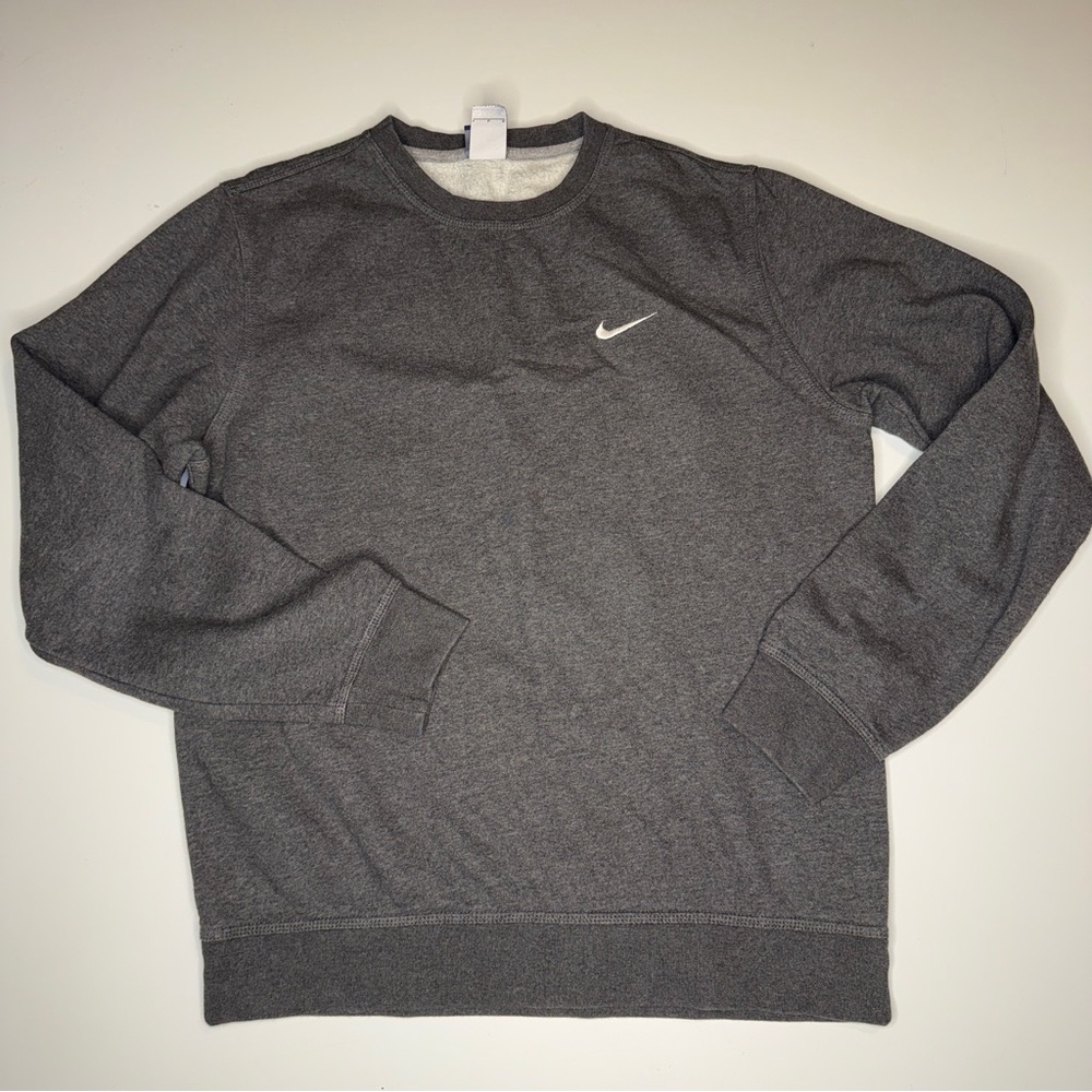 Nike Men's Charcoal Crewneck Sweater